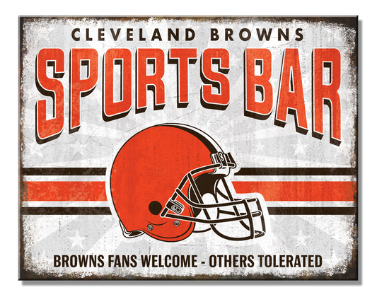 Cleveland Browns Bar Sign