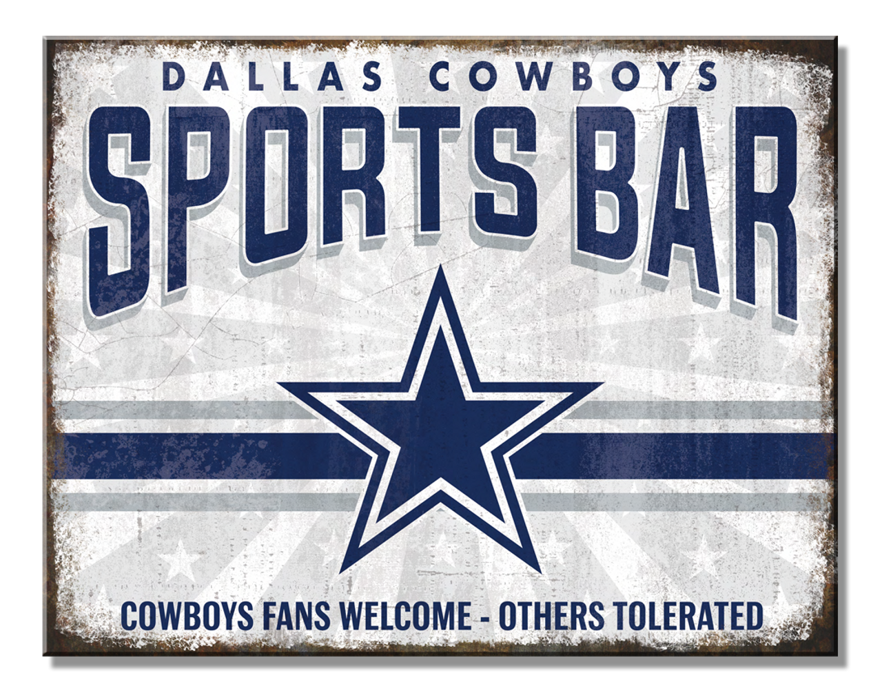 Dallas Cowboys Bar Sign