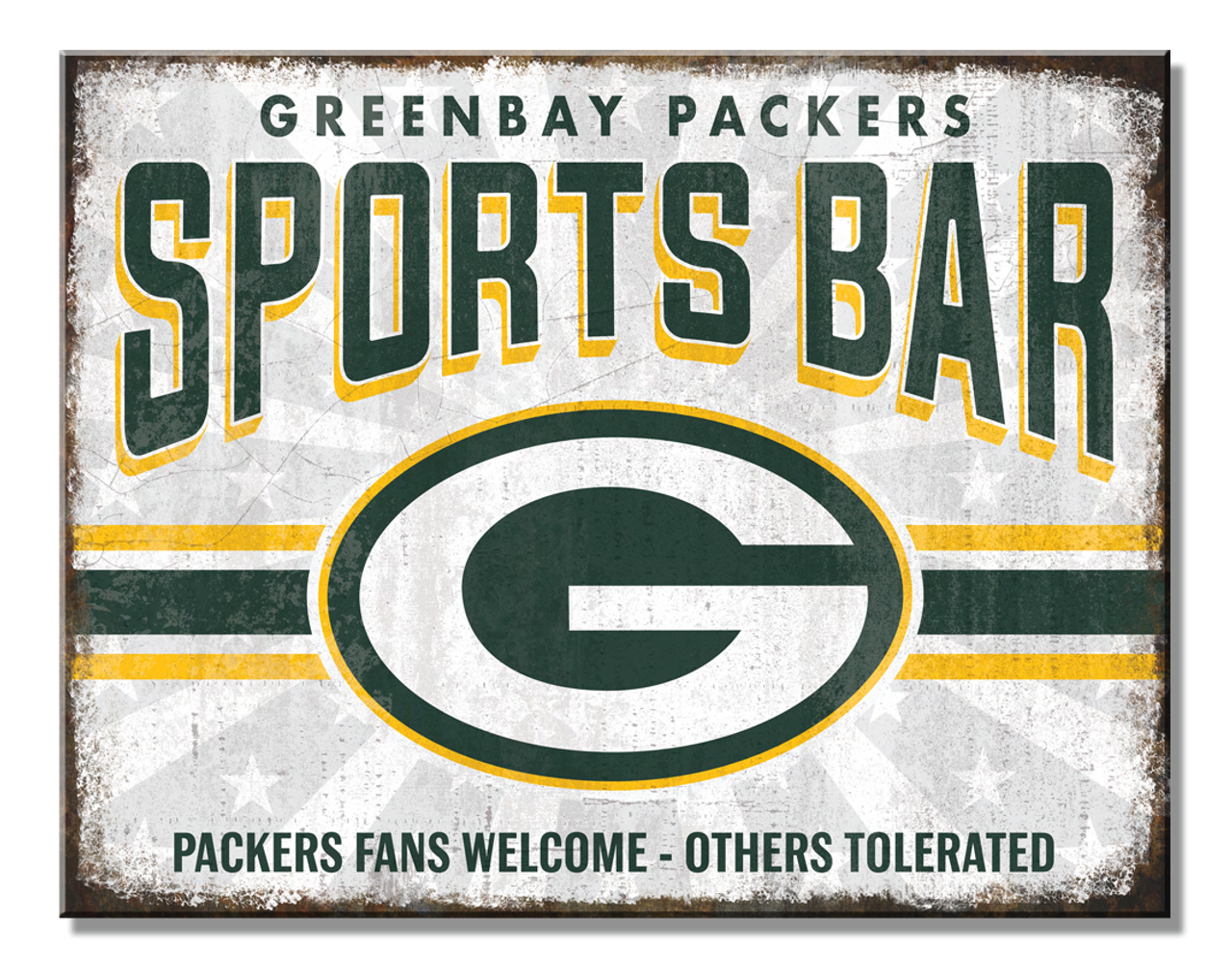 Green Bay Packers Bar Sign