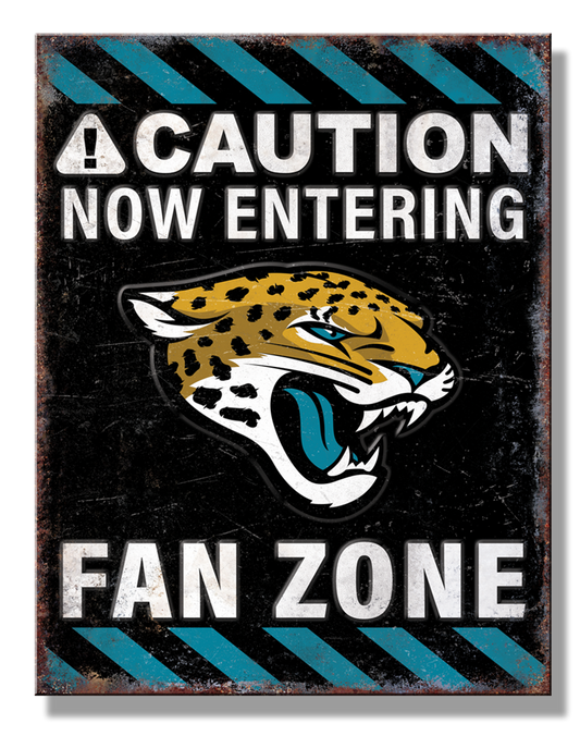 Jacksonville Jaguars Fan Zone Sign