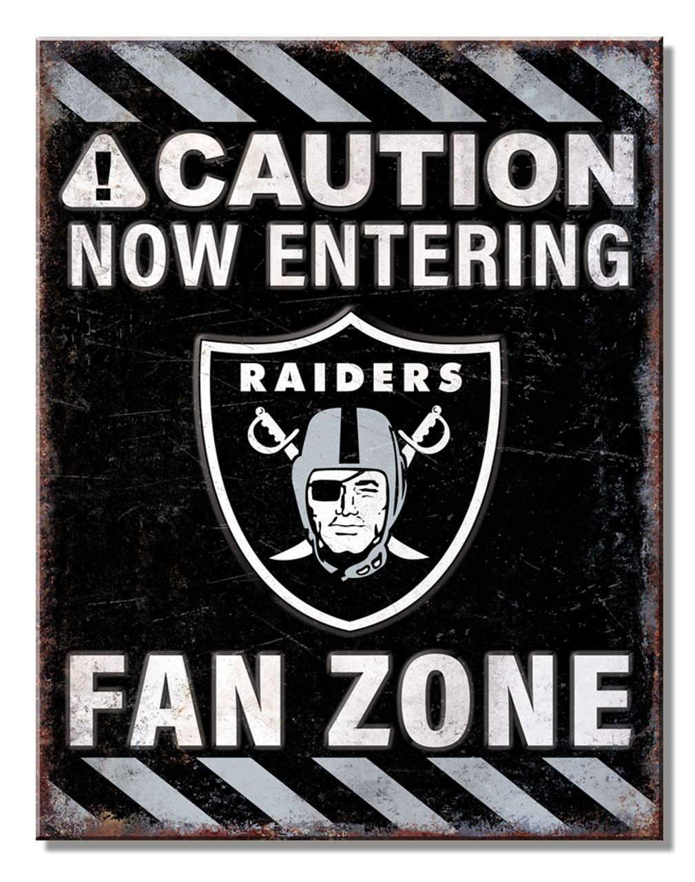 Las Vegas Raiders Fan Zone Sign