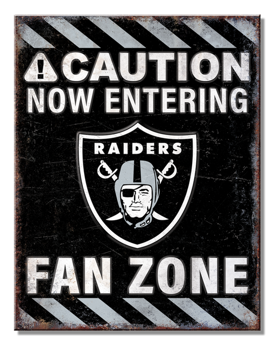 Las Vegas Raiders Fan Zone Sign