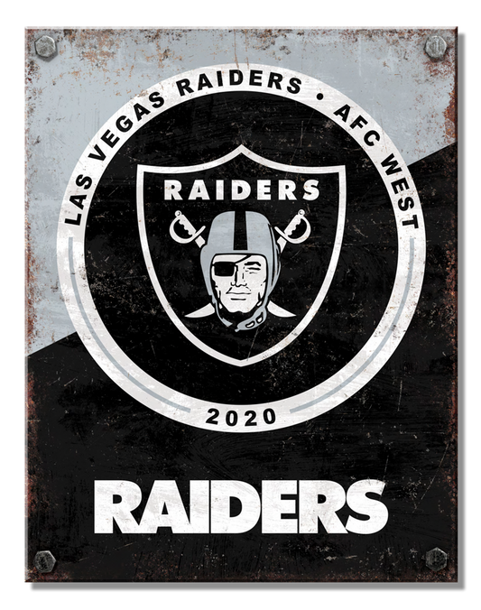 Las Vegas Raiders Two Tone Sign