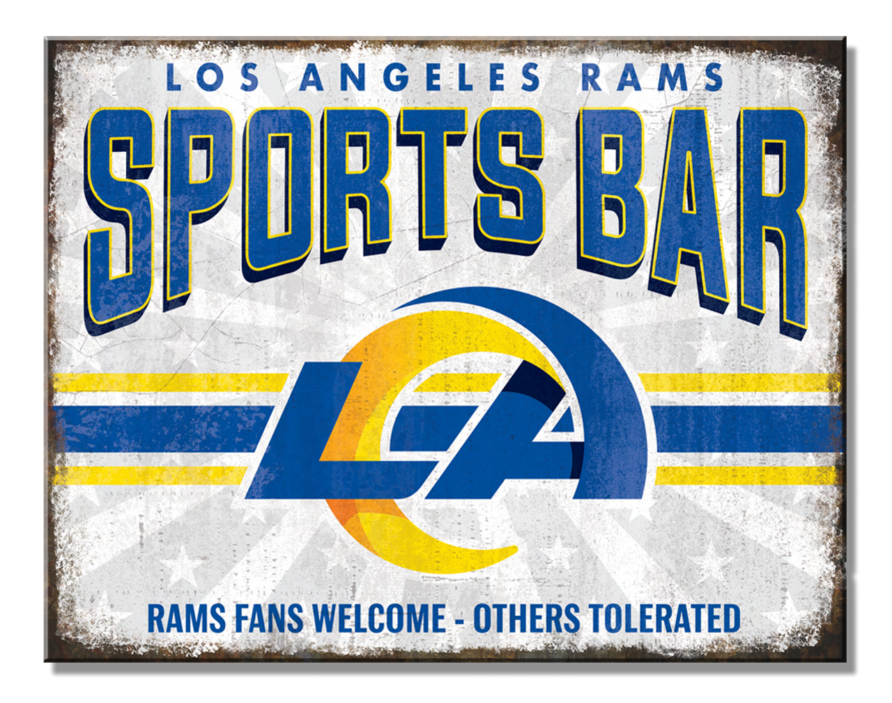 Los Angeles Rams Bar Sign