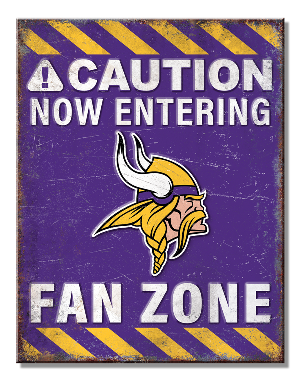 Minnesota Vikings Fan Zone Sign