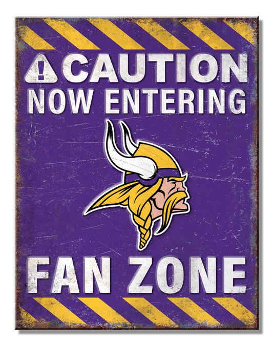 Minnesota Vikings Fan Zone Sign