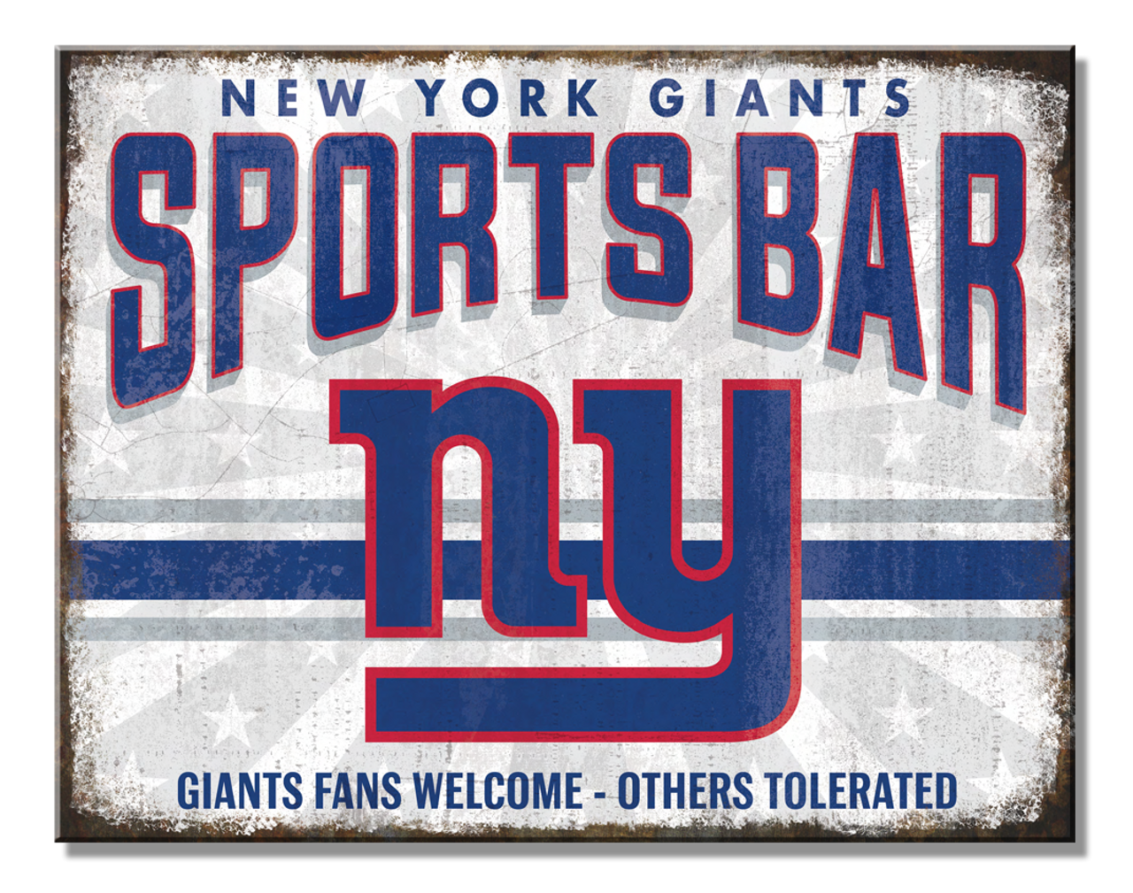 NY Giants Sports Bar Sign