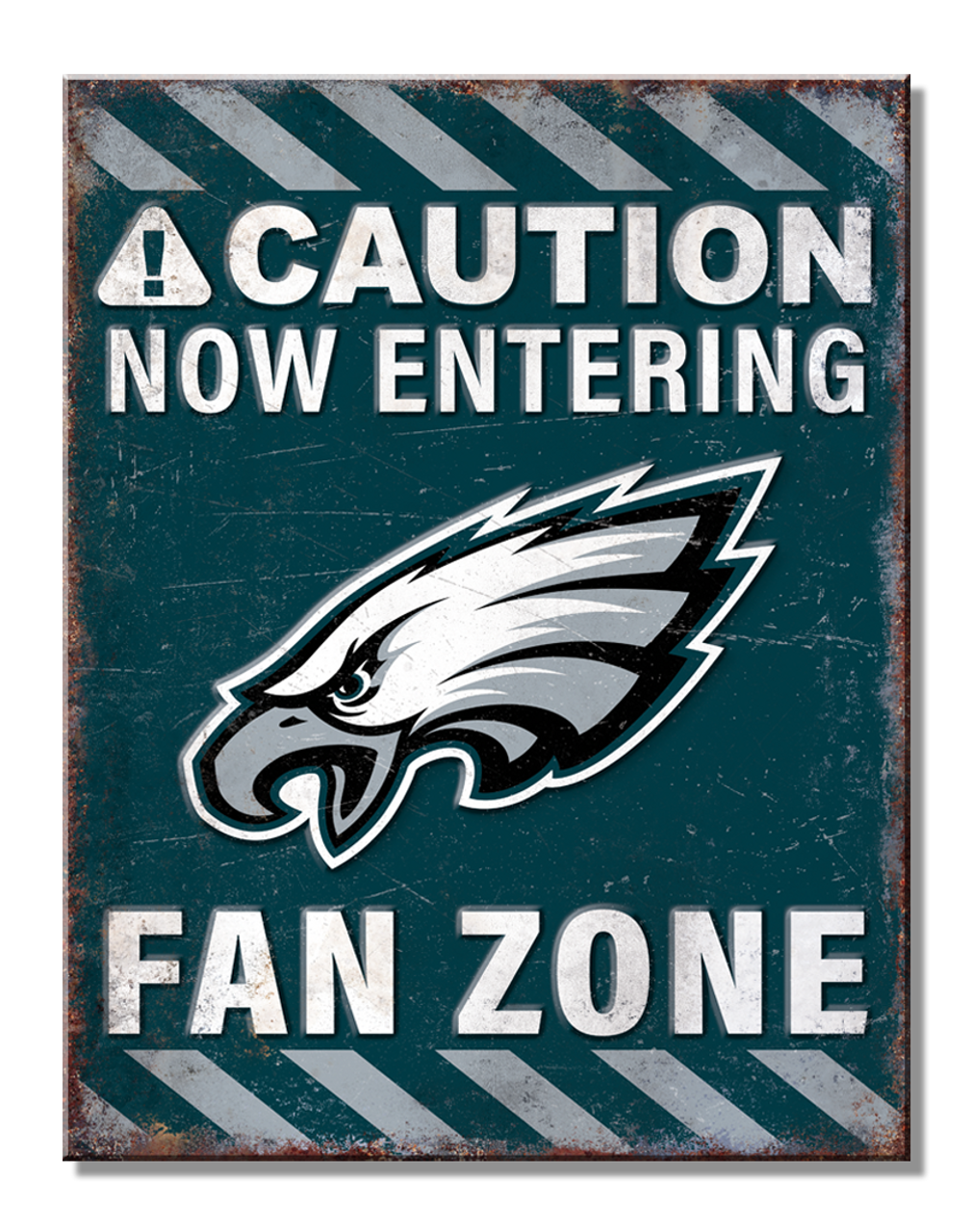 Philadelphia Eagles Fan Zone Sign