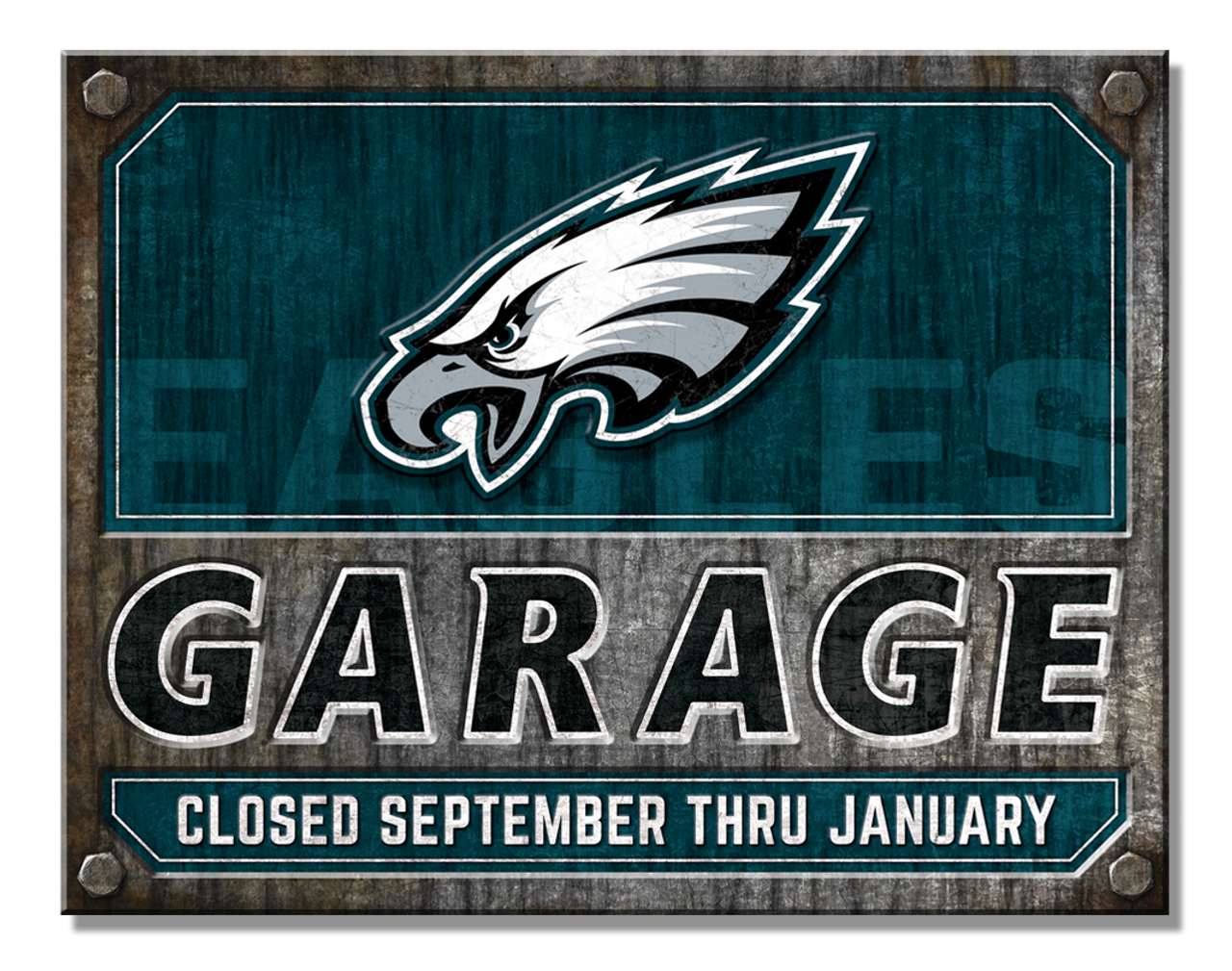 Philadelphia Eagles Garage Sign