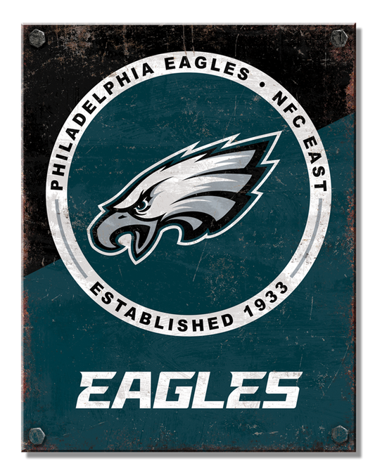 Philadelphia Eagles Two Tone Sign