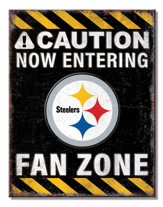 Pittsburgh Steelers Fan Zone Sign