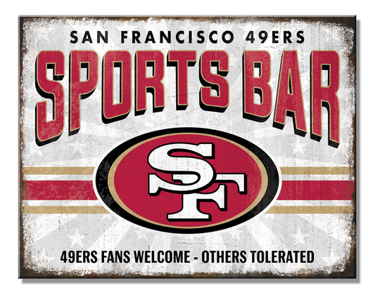 San Francisco 49ers Bar