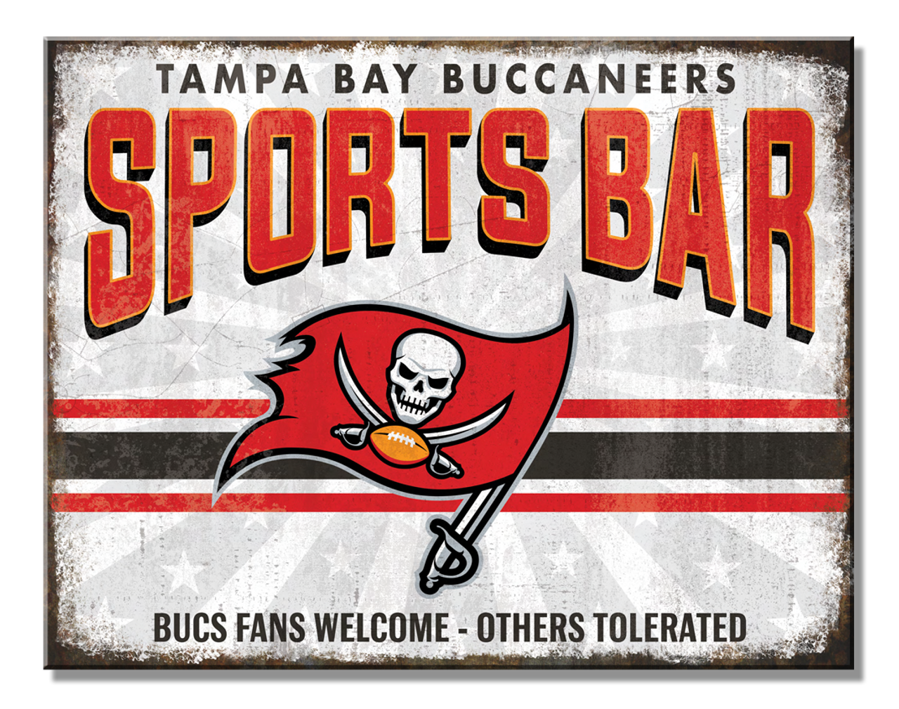 Tampa Bay Buccaneers Bar Sign