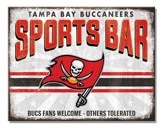 Tampa Bay Buccaneers Bar Sign