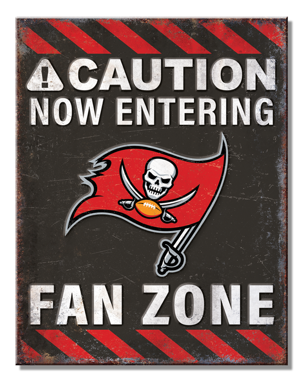 Tampa Bay Buccaneers Fan Zone Sign