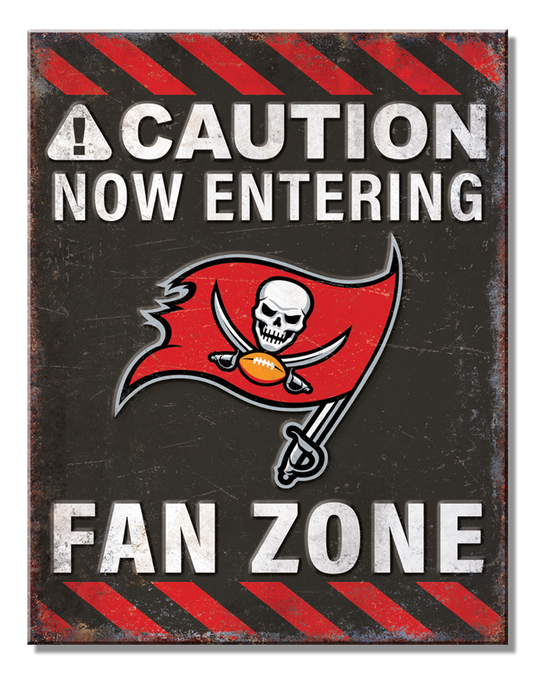 Tampa Bay Buccaneers Fan Zone Sign