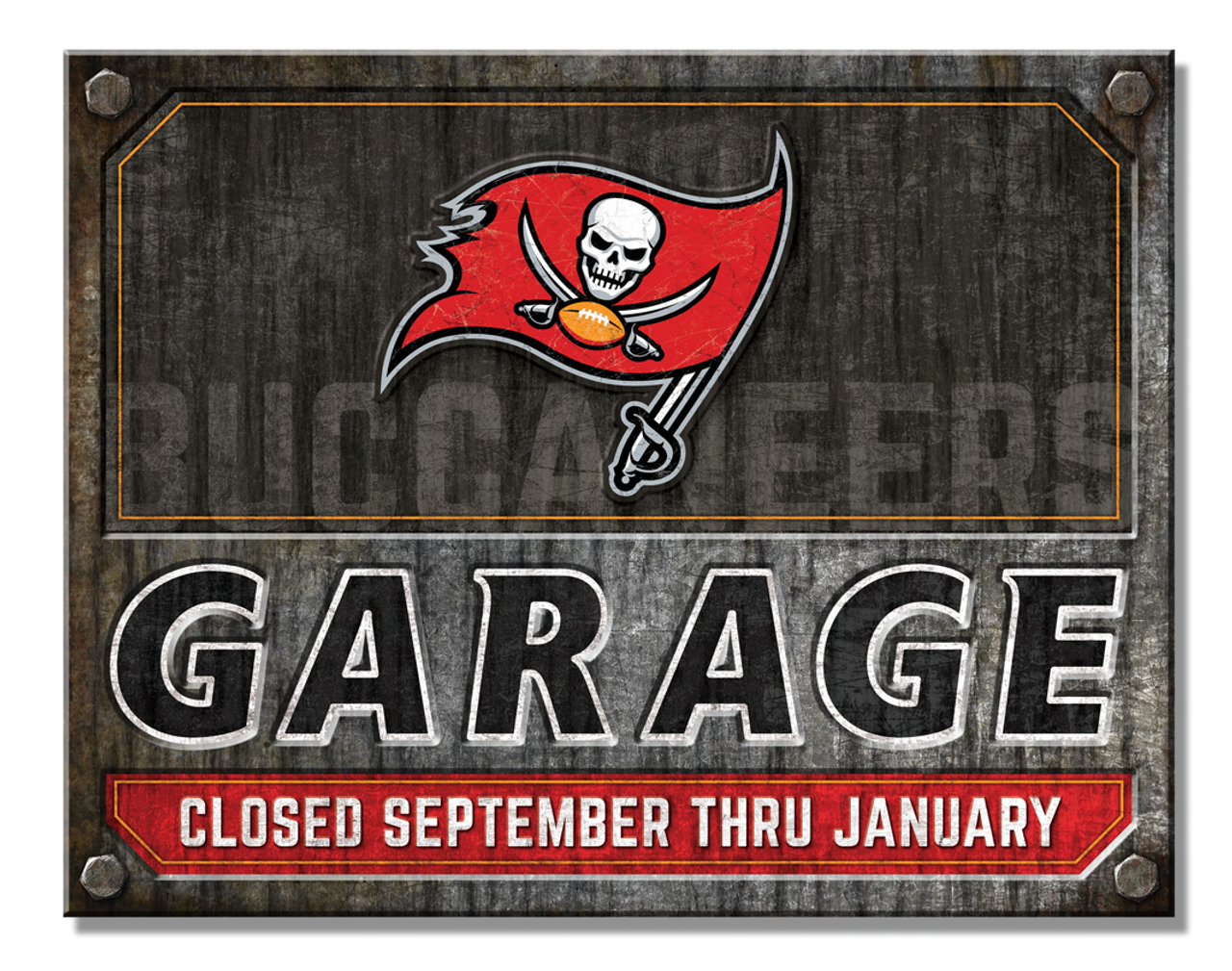 Tampa Bay Buccaneers Garage Sign