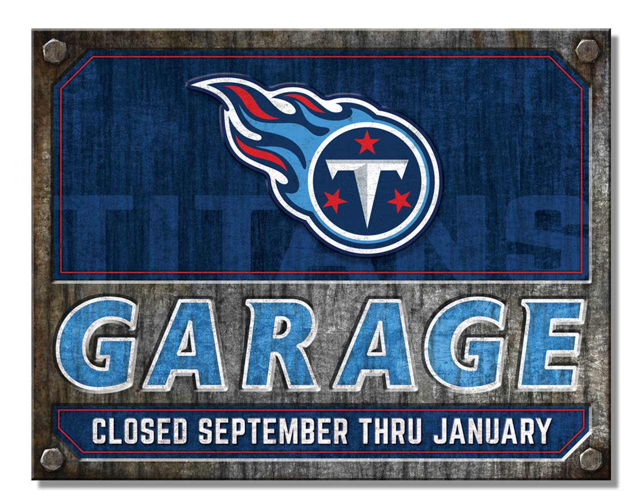 Tennessee Titans Garage Sign