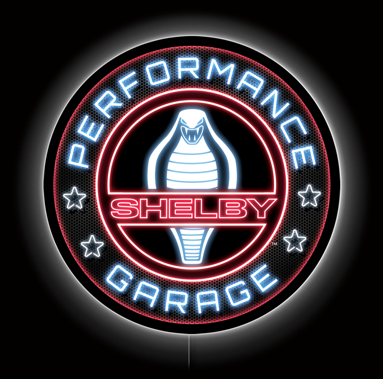 23" LED - Shelby Neon Garage Metal Sign