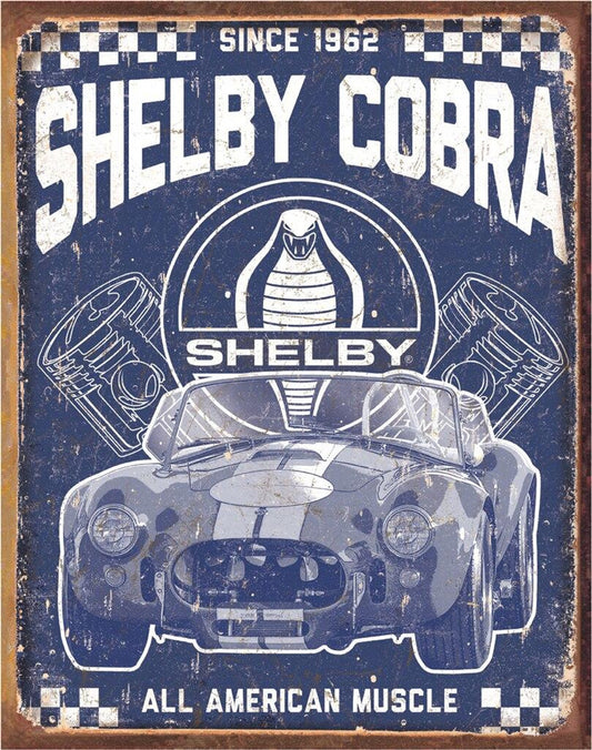 Shelby - American Muscle Metal Sign