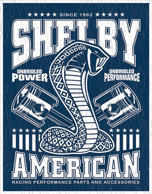 Shelby - Unbridled Metal Sign